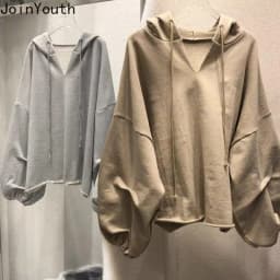Oversized Hoodies for Women Streetwear Black Y2k Tops 2025 Ropa Mujer Fashion Korean Sweatshirt Hooded Casual Harajuku Hoodie