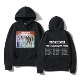 KATSEYE THE WILDWORLD TOUR 2026 Hoodie PINKY UP 2 Album Women Hoodie Autumn Winter Clothes Vintage Sweatshirt for Fans Gifts