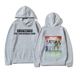 KATSEYE THE WILDWORLD TOUR 2026 Hoodie PINKY UP 2 Album Women Hoodie Autumn Winter Clothes Vintage Sweatshirt for Fans Gifts
