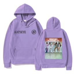 KATSEYE THE WILDWORLD TOUR 2026 Hoodie PINKY UP 2 Album Women Hoodie Autumn Winter Clothes Vintage Sweatshirt for Fans Gifts