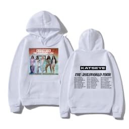 KATSEYE THE WILDWORLD TOUR 2026 Hoodie PINKY UP 2 Album Women Hoodie Autumn Winter Clothes Vintage Sweatshirt for Fans Gifts