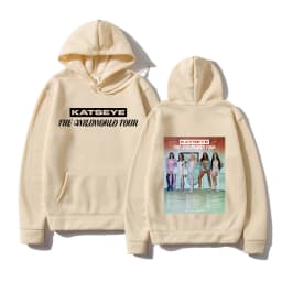 KATSEYE THE WILDWORLD TOUR 2026 Hoodie PINKY UP 2 Album Women Hoodie Autumn Winter Clothes Vintage Sweatshirt for Fans Gifts