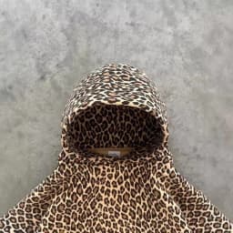 Loose Women Men Coat Street y2k retro leopard print hooded sweatshirt autumn winter Harajuku style hip-hop zipper pullover