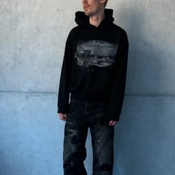 Y2K Embroidered Geometric Pattern Loose Fit Zipper Hoodie Gothic Street Wear Casual Sportswear for Men Women Extra Large