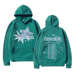 Silent Treatment Hoodie Freya Skye Stars Align Tour 2026 Men/women Clothing Harajuku Fleece Long Sleeve Printing Hoodies Vintage