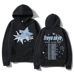 Silent Treatment Hoodie Freya Skye Stars Align Tour 2026 Men/women Clothing Harajuku Fleece Long Sleeve Printing Hoodies Vintage