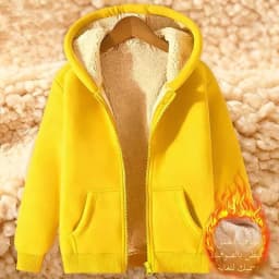 Ladies Large Size American Style Lamb Velvet Hoodie Zipper Cardigan Outerwear Autumn Winter Thickened Long Sleeve Casual Wear