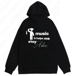 American retro y2k Millennium grey hoodie for women's autumn and winter new loose and personalized printed street casual hoodie