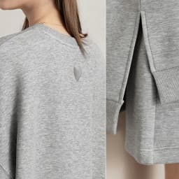 Amii Women's Sweatshirt 2026 Autumn New Round Neck Love Embroidery Pullover Sweatshirts Loose Drop Shoulder Sleeve Top 12641112