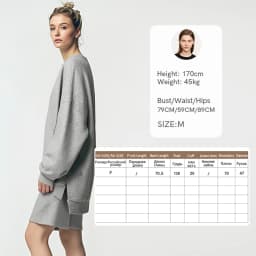 Amii Women's Sweatshirt 2026 Autumn New Round Neck Love Embroidery Pullover Sweatshirts Loose Drop Shoulder Sleeve Top 12641112