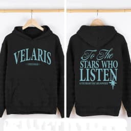 Autumn Crew Neck Hoodie Velaris ACOTAR Sweatshirt To The Stars Who Listen Quote Tops Blouses Ulzzang Casual De Mujer Streetwear