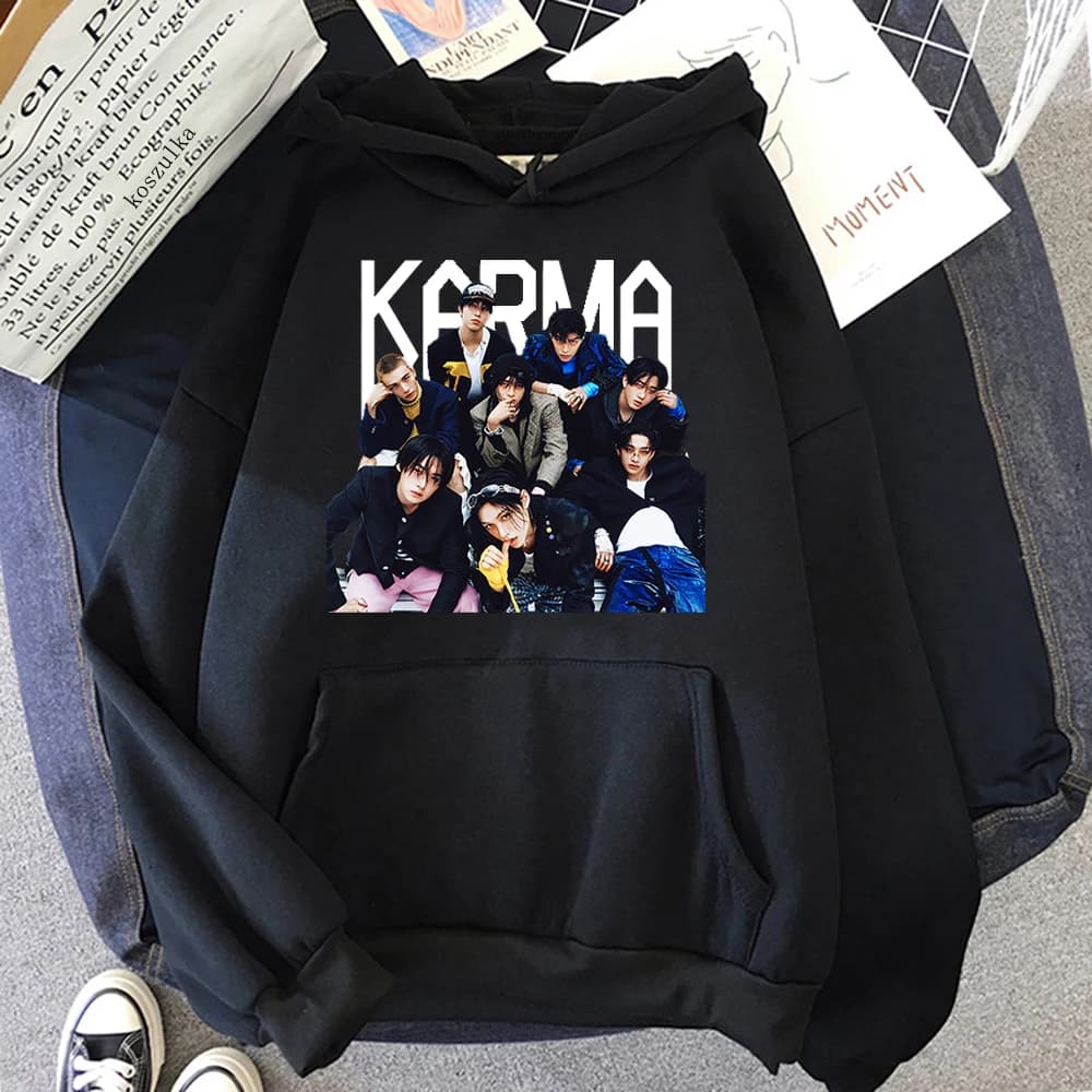 2025 New Album KARMA Hoodie Hot Song Ceremony Retro Women/men Hoodies Autumn Winter Clothes Aesthetic Sweatshirt Vintage