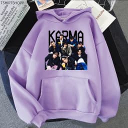 2025 New Album KARMA Hoodie Hot Song Ceremony Retro Women/men Hoodies Autumn Winter Clothes Aesthetic Sweatshirt Vintage