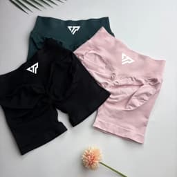 Keep That Pump Women Yoga Shorts Gym Shorts Recoil Scrunch Shorts Seamless Silicone Printed High Quality Fitness Sport Shorts