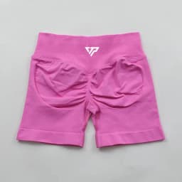 Keep That Pump Women Yoga Shorts Gym Shorts Recoil Scrunch Shorts Seamless Silicone Printed High Quality Fitness Sport Shorts