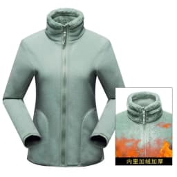 Women Pullover Sweatshirts Winter Unisex Reversible Hoodie Warm Polar/Coral Fleece Hooded Jacket Ladies Flannel Coat Hoody