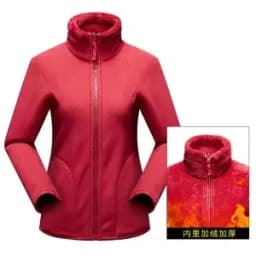 Women Pullover Sweatshirts Winter Unisex Reversible Hoodie Warm Polar/Coral Fleece Hooded Jacket Ladies Flannel Coat Hoody