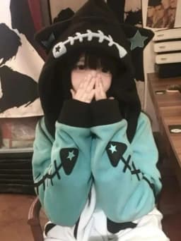 Japanese Kawaii Fish Bone Long Sleeve Detachable Hood Women Zipper Y2k Aesthetic Streetwear Hoodies Harajuku Zipper Sweatshirt