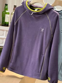 Thickened Fleece Hoodie Unisex Half High Collar Sweatshirt Sporty Autumn Winter Padded Jacket Youth Polyester Long Sleeve Hooded