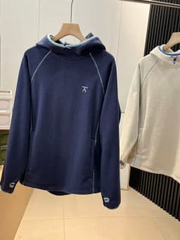 Thickened Fleece Hoodie Unisex Half High Collar Sweatshirt Sporty Autumn Winter Padded Jacket Youth Polyester Long Sleeve Hooded