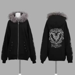 Autumn Gothic American Retro Zipper Hoodie Jacket Women Embroidery Letter Design Sweatshirt Harajuku 2000s Warm Tops Clothes