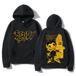 Game Bendy and The Ink Machine Hoodie Graphic Hoody Men Y2K Long Sleeve Streetwear Fashion Women Casual Clothing Loose Pullovers