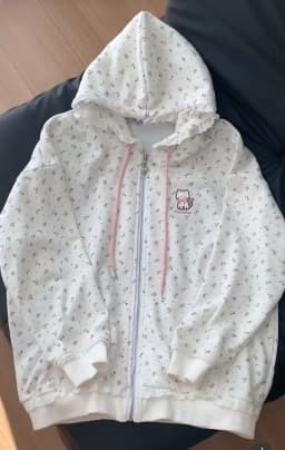 Japanese Kawaii Sweatshirt Long Seleeve Casual Women Subculture Hoodies Rivet Print Coat Cute Sweet Style Chic Women Clothing