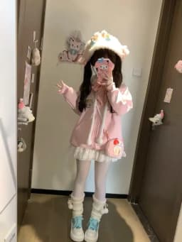 Sweet Embroidery Cute Harajuku Sweet Jackets Long Sleeve Cardigan Coat Women 2026 Spring New Hoodie Sweatshirts Mujer