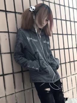 Subculture Vintage Long Sleeve Striped Hoodie High Street Hepburn Zipper Musical Note Print Coat Hot Girl Aesthetic Y2k Clothing