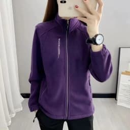 2025 Femme Leisure Stand-up Collar Sports Shirt Autumn Women Long Sleeves Sweatshirt Retro Ladies Large Size 5XL Fleece Outwear