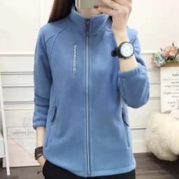 2025 Femme Leisure Stand-up Collar Sports Shirt Autumn Women Long Sleeves Sweatshirt Retro Ladies Large Size 5XL Fleece Outwear