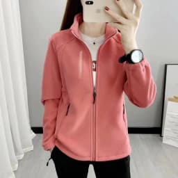 2025 Femme Leisure Stand-up Collar Sports Shirt Autumn Women Long Sleeves Sweatshirt Retro Ladies Large Size 5XL Fleece Outwear