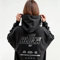 Retro Oversized Hoodie Women's Thickened Fleece Print Casual Street Style Long Sleeve round Neck Sweatshirt for Commuting