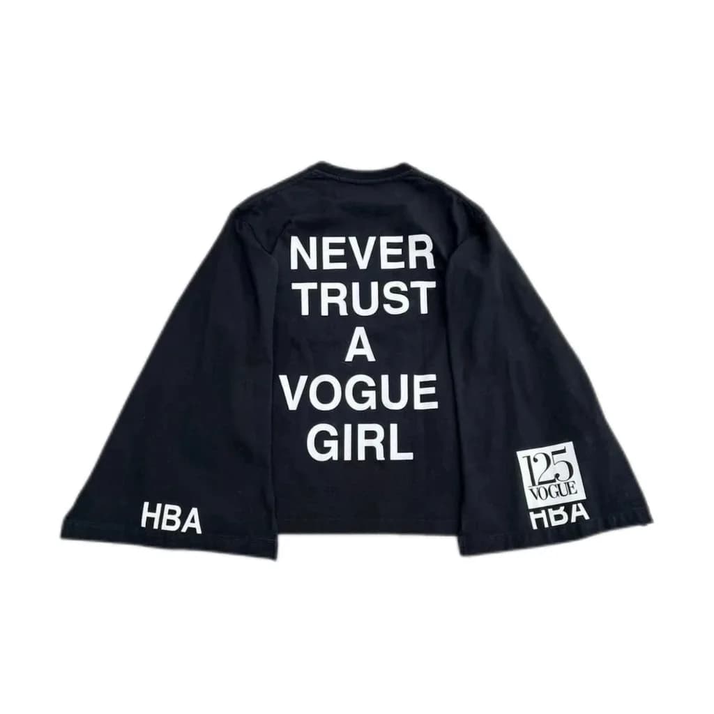 HBA 125th Anniversary Limited Edition Long Sleeve Oversized Loose Fit Unisex Hoodie round Neck Sweatshirt for Couples Youth M...