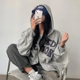 Women Sweatshirt Hoodie Clothes Y2k 2025 Fall New Hoodies Women High Street Harajuku Retro Hip Hop Zip Up Hoodie Loose Hoodie