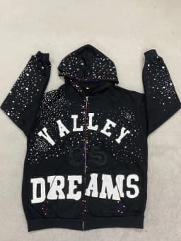 valley dreams hoodie Dark Style Men's and Women's Loose Casual Design with a Sense of Hygiene, Hooded Sweatshirt and Retro Style