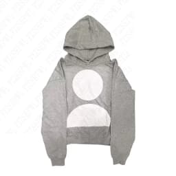 American retro y2k unique dark fashion printed street long-sleeved pullover hoodie, trendy and versatile simple top sweatshirt