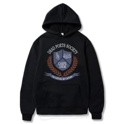Dead Poets Society Unisex Hoodie Classic Film Hooded Sweatshirt Dead Poets Society 90s Inspirational Sweater Trendy Hoodies Gift