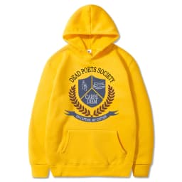 Dead Poets Society Unisex Hoodie Classic Film Hooded Sweatshirt Dead Poets Society 90s Inspirational Sweater Trendy Hoodies Gift
