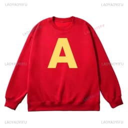 Alvin and The Chipmunks: The Squeakquel's Pullover Woman Manfashion Drop Shoulder Sweatshirt Is Available for Best Friend Hoodie