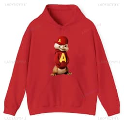 Alvin and The Chipmunks: The Squeakquel's Pullover Woman Manfashion Drop Shoulder Sweatshirt Is Available for Best Friend Hoodie