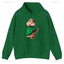 Alvin and The Chipmunks: The Squeakquel's Pullover Woman Manfashion Drop Shoulder Sweatshirt Is Available for Best Friend Hoodie