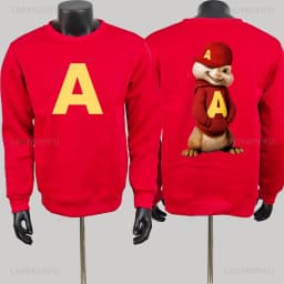 Alvin and The Chipmunks: The Squeakquel's Pullover Woman Manfashion Drop Shoulder Sweatshirt Is Available for Best Friend Hoodie