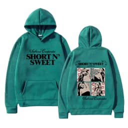 Sabrina Carpenter Short N' Sweet Hoodie Men Streetwear Aesthetic Casual Hoodies Unisex Autumn Winter Harajuku Hooded Sweatshirts