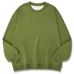 2026 New Women Simple Pullover Female Fashion Harajuku Streetwear Solid Color O-Neck Hoodie Autumn Winter Loose Casual Tops