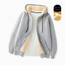 Ladies Large Size American Style Lamb Velvet Hoodie Zipper Cardigan Outerwear Autumn Winter Thickened Long Sleeve Casual Wear