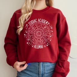 Vintage Zodiac Academy Alumni Sweatshirt Vega Twins Shirts Zodiac Signs Shirt Star Constellations Shirt Unisex Sweatshirt Hoodie
