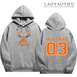 The Foxhole Court Palmetto State Foxes Men's Hoodie Foxhole Field Palmetto State Fox Cosplay Wild Animal Long-sleeved Sweatshirt