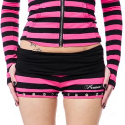 Emo Striped Hoodie Women's Y2K Gothic Zipper Hoodie Long Sleeve Harajuku Aesthetics Short Style Jacket Punk Street Set punk