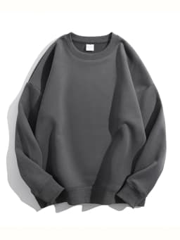 Soft Fleece Sweatshirt Women Sport Winter Clothes Warm Blue Round Neck Loose Pullovers Oversized Women Velvet Sweatshirt Black